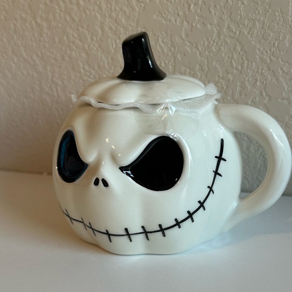 Disney Jack Skellington Halloween Pumpkin Mug New! Nightmare before Christmas - Picture 6 of 6